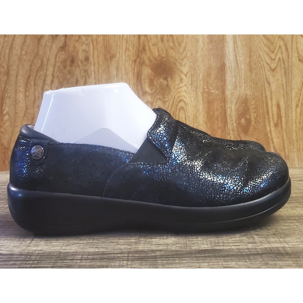 Alegria Keli Divine Slip On Clog‎ Shoes Women's EU 37 US 7-7.5 Black